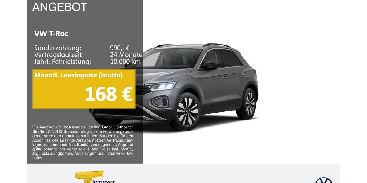 VW T-Roc 24.102 km 21.870 &euro; Duisburg 47059