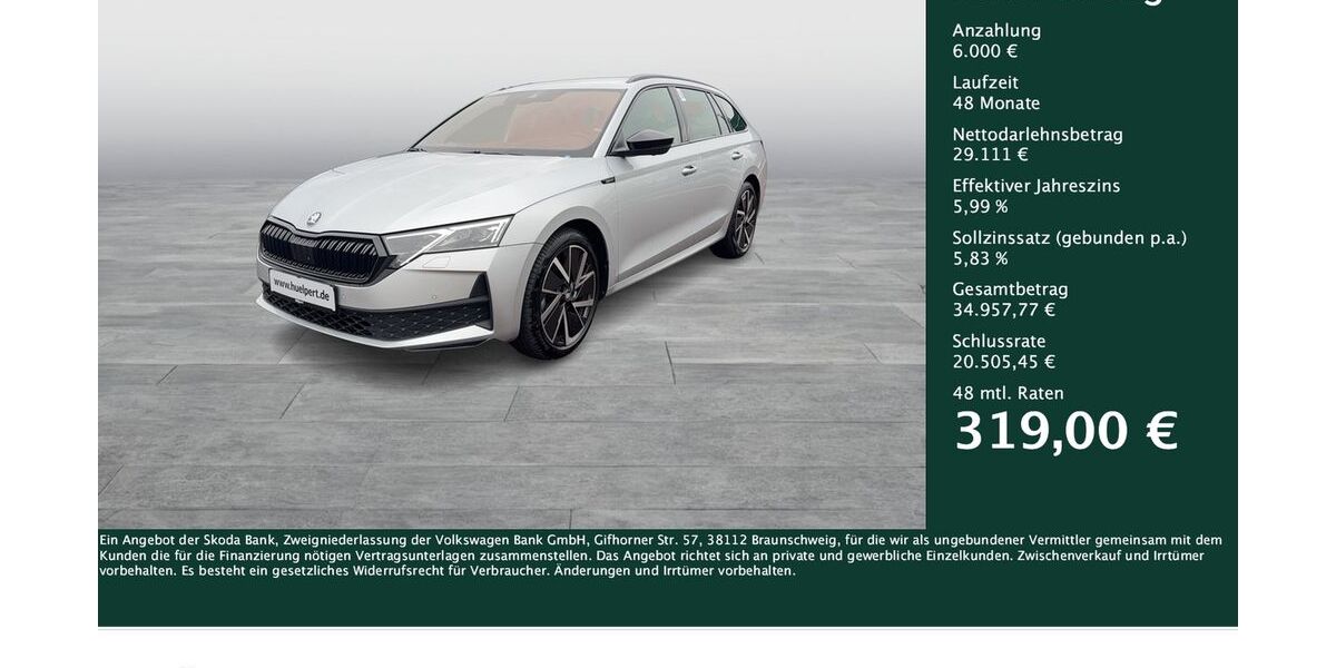 Skoda Octavia 10.332 km 35.111 &euro; Dortmund 44309