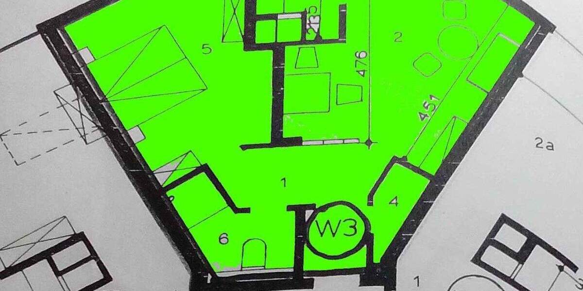 Etagenwohnung Herten Stadtmitte - 2 Zimmer, 49 m&sup2;, 480&euro; | Angebot:24532241