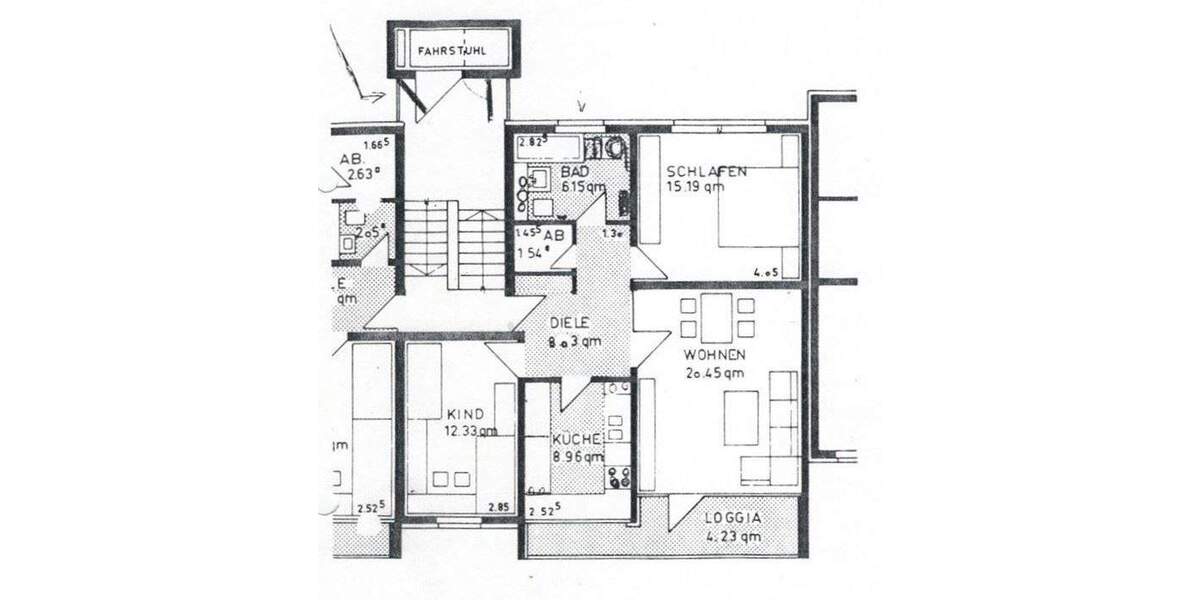 Etagenwohnung Essen Überruhr-Holthausen - 3 Zimmer, 77 m&sup2;, 169.950&euro; | Angebot:23290059