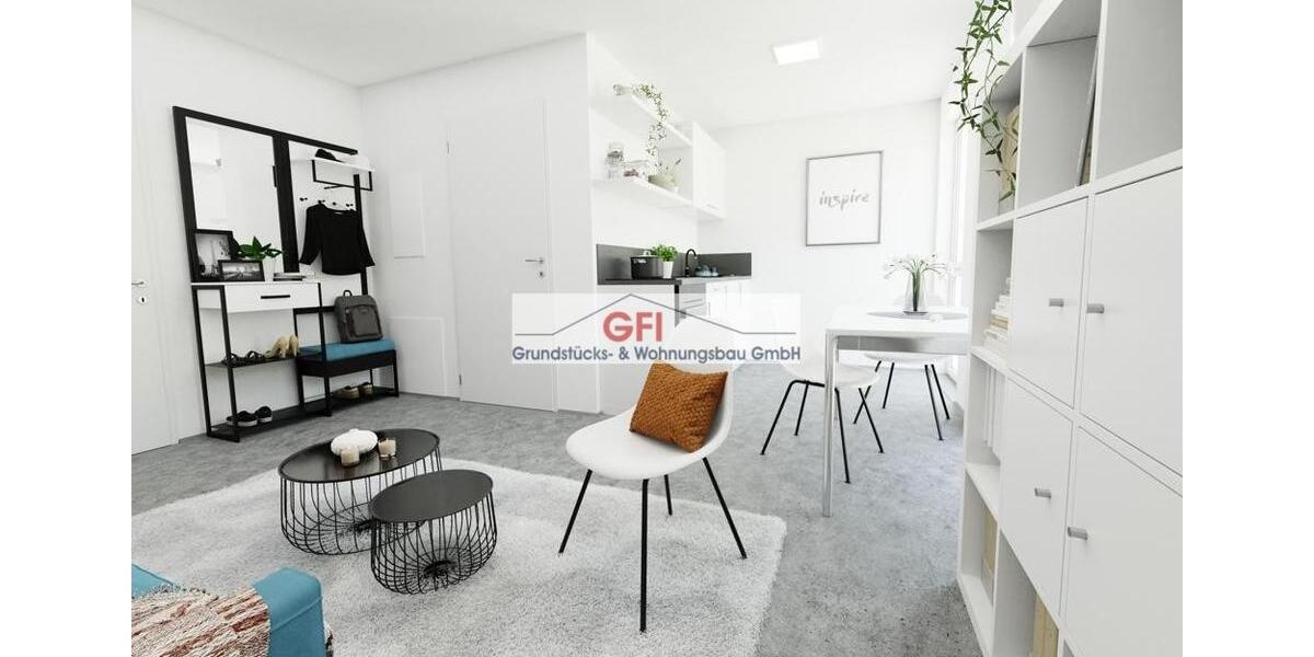 Etagenwohnung Bochum Laer - 2 Zimmer, 62 m&sup2;, 1.090&euro; | Angebot:26381526