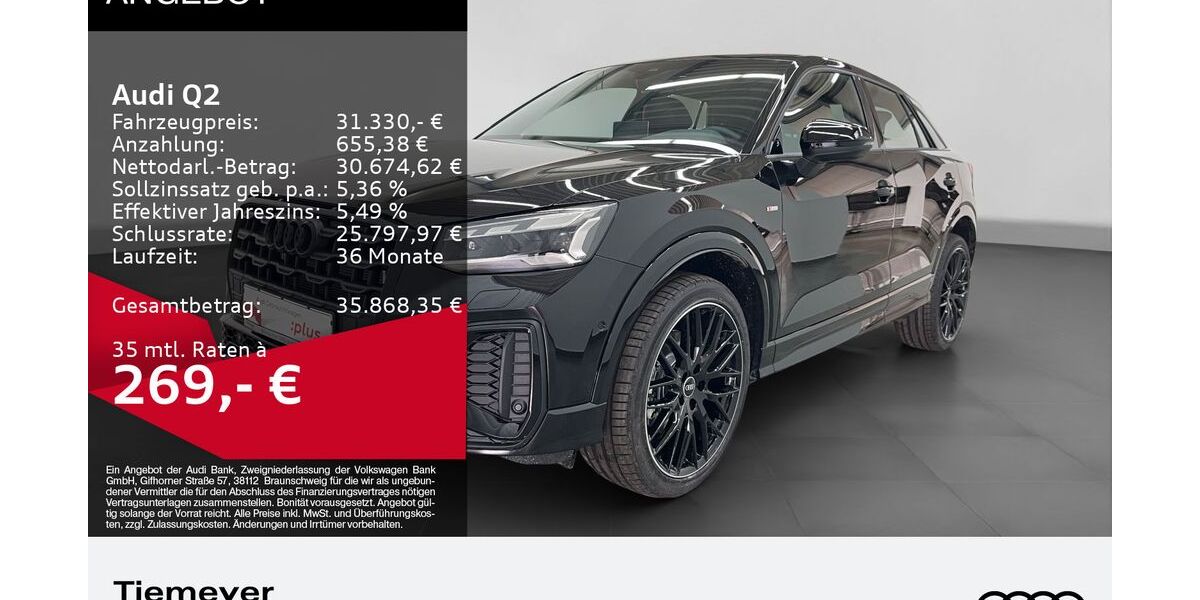 Audi Q2 9.155 km 29.980 &euro; Bochum 44809