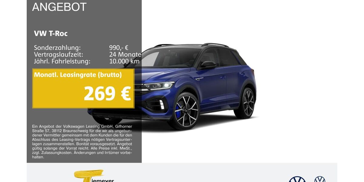 VW T-Roc 19.190 km 42.130 &euro; Gelsenkirchen 45888