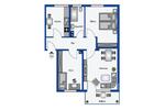 Erdgeschoßwohnung Mettmann - 3 Zimmer, 65 m&sup2;, 850&euro; | Angebot:26243826