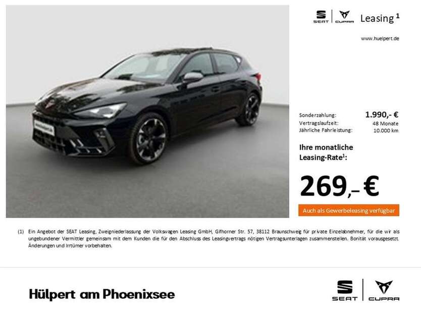 Cupra Leon 14.994 km 31.332 € Dortmund 44269