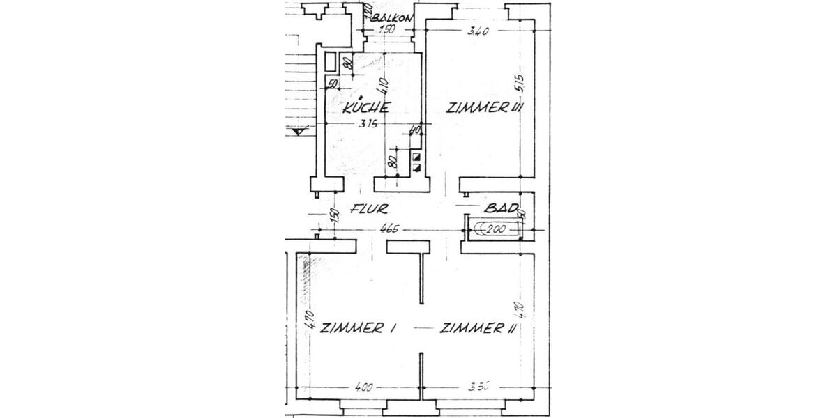 Charmante 3,5-Zimmer Wohnung, 3. OG, modernisiert in Herne-Mitte 3.5 zimmer