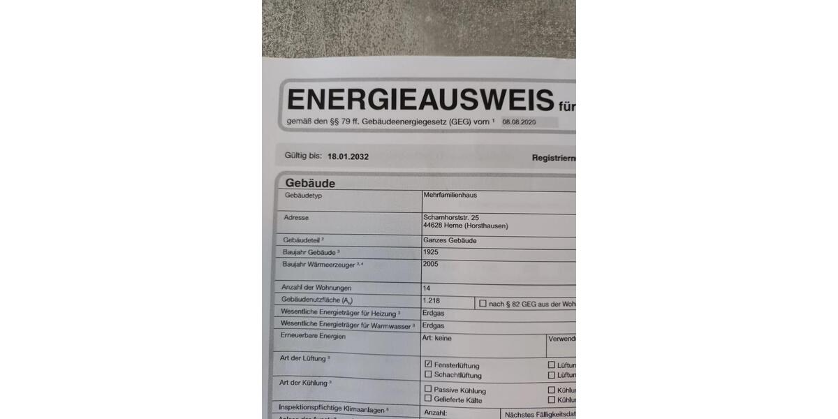 Dachgeschoßwohnung Herne Sodingen - 2.5 Zimmer, 46 m&sup2;, 48.000&euro; | Angebot:27076075