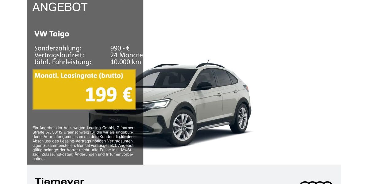 VW Taigo 24.961 km 22.980 &euro; Bochum 44809