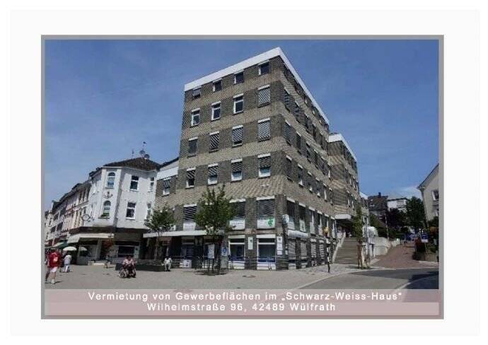 Gewerbeobjekt Wülfrath Innenstadt - 5 Zimmer, 212 m&sup2;, 1.908&euro; | Angebot:25667988