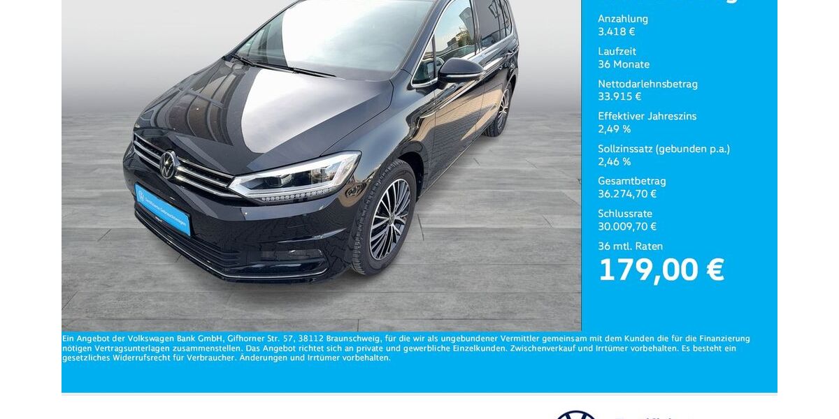VW Touran 13.998 km 35.944 &euro; Dortmund 44141