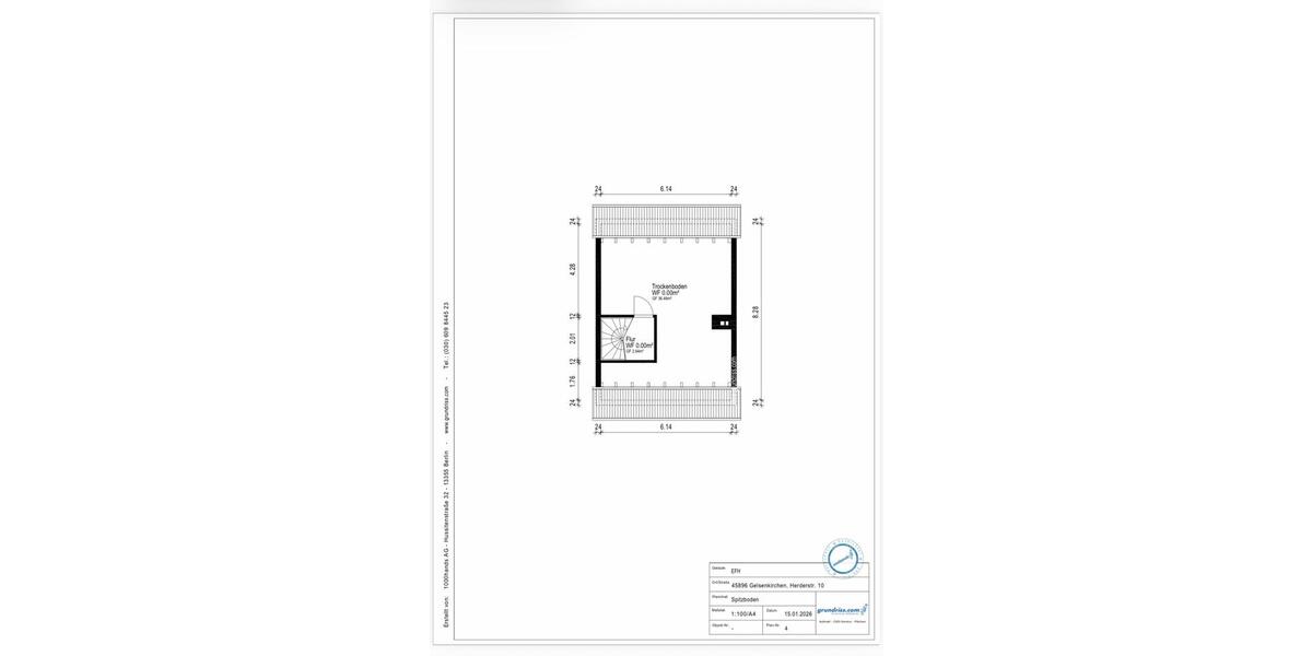 Einfamilienhaus Gelsenkirchen Gelsenkirchen-Nord - 4.5 Zimmer, 95 m&sup2;, 1.500&euro; | Angebot:25935967
