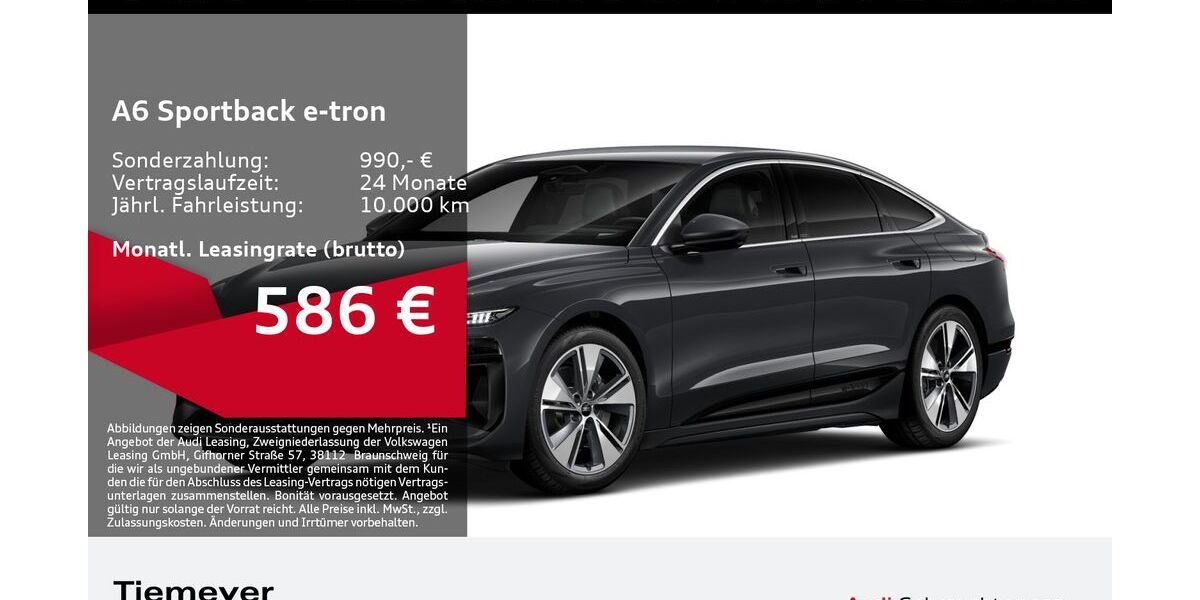 Audi A6 e-tron 23.284 km 66.090 &euro; Dorsten 46284