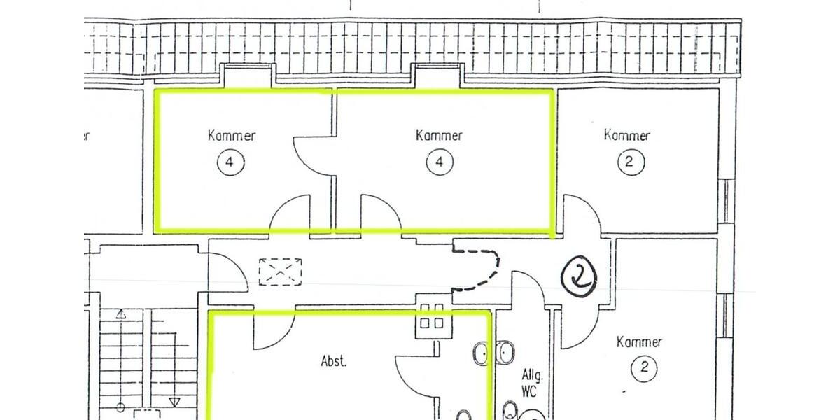 Etagenwohnung Marl - 6 Zimmer, 129 m&sup2;, 239.000&euro; | Angebot:25842501