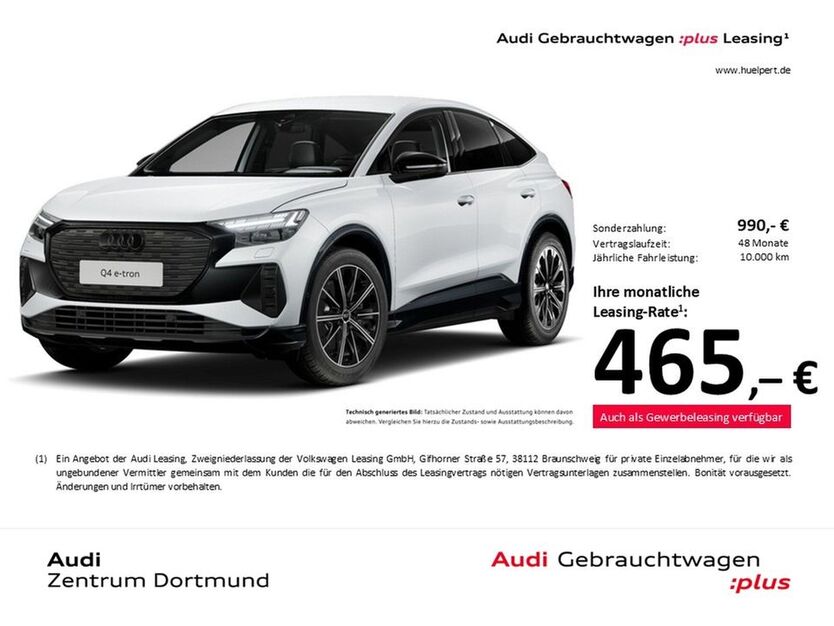 Audi Q4 e-tron 11.078 km 51.433 € Dortmund 44143