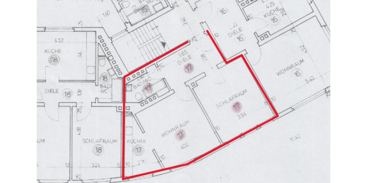 Attraktive 2-Zimmer-Wohnung in Zentraler Lage von Witten-Mitte 2 zimmer