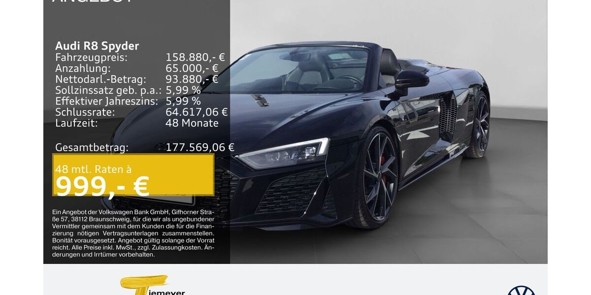Audi R8 19.623 km 154.440 &euro; Bochum 44892