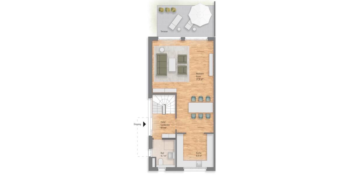 Doppelhaushälfte Wuppertal Dornap - 6 Zimmer, 173 m&sup2;, 679.500&euro; | Angebot:26940530