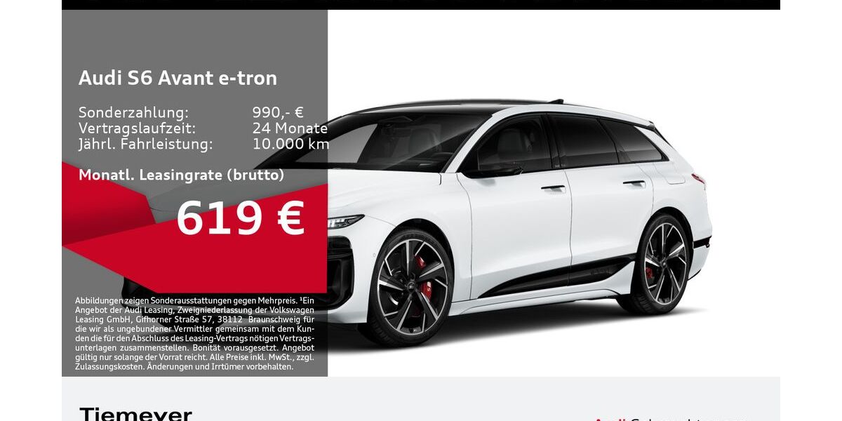 Audi S6 e-tron 12.358 km 84.250 &euro; Oberhausen 46047