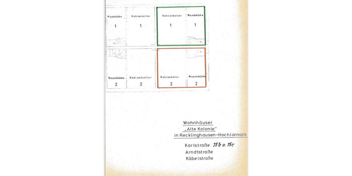 Reihenendhaus Recklinghausen Hochlarmark - 3 Zimmer, 86 m&sup2;, 275.000&euro; | Angebot:26377236