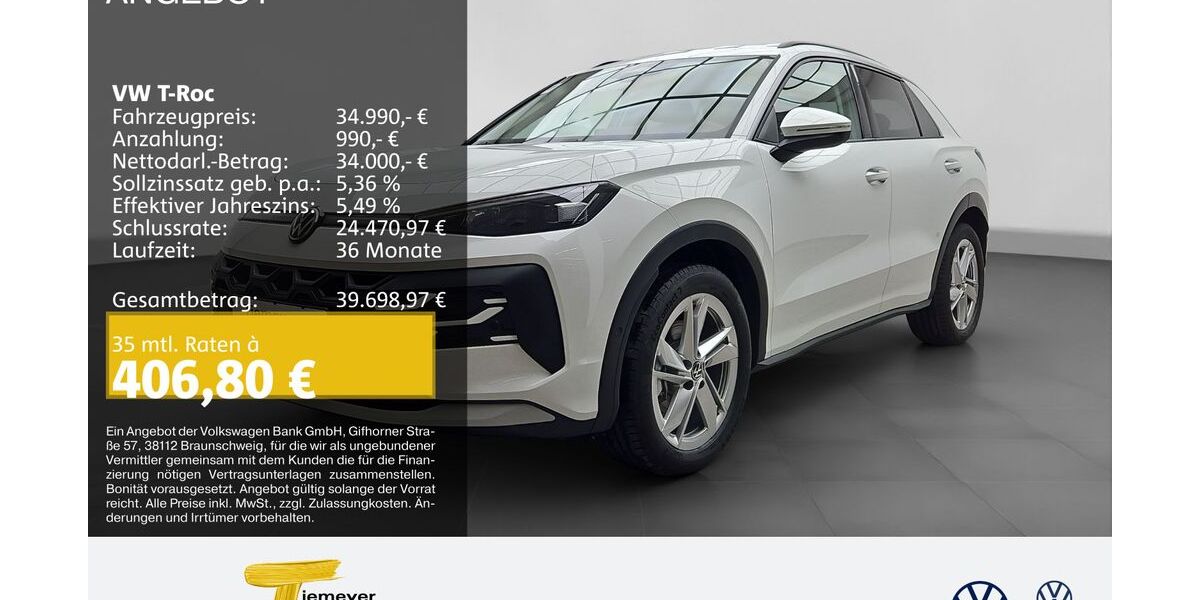 VW T-Roc 8.999 km 27.890 &euro; Gelsenkirchen 45888