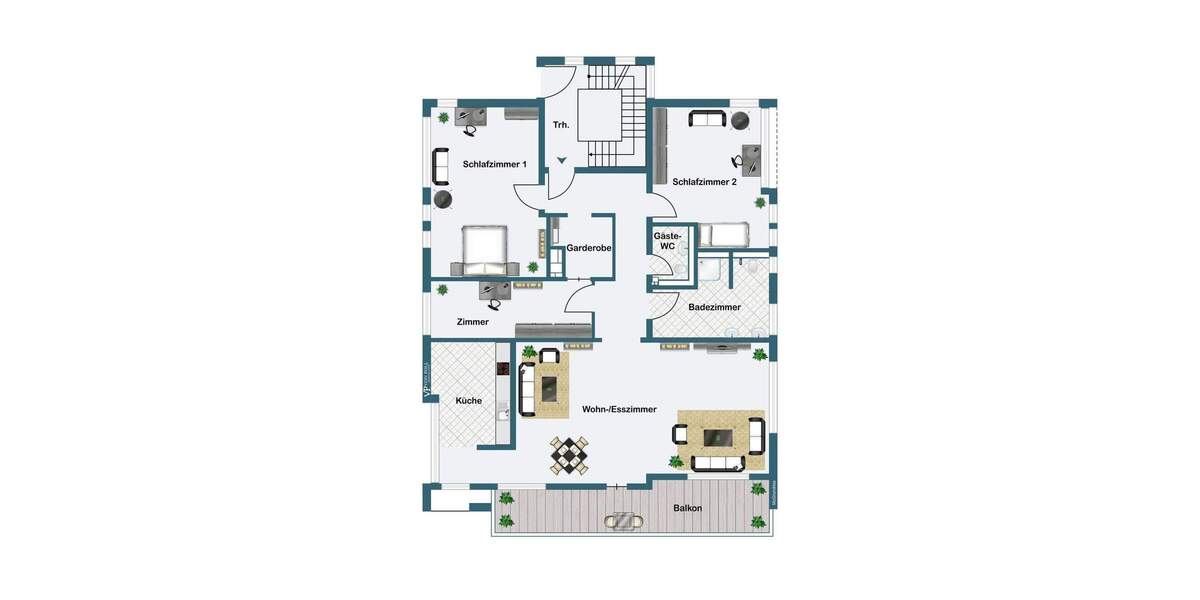 Etagenwohnung Dortmund Hörde - 4 Zimmer, 178 m&sup2;, 2.400&euro; | Angebot:25685351