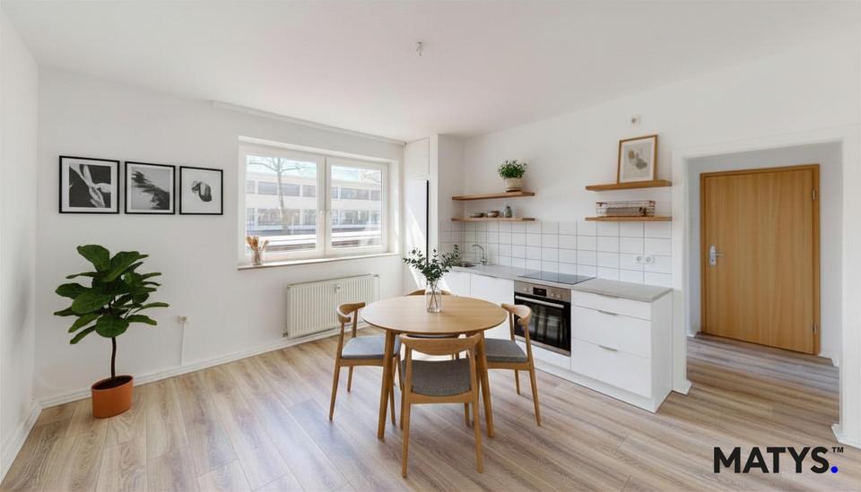 Erdgeschoßwohnung Gelsenkirchen Gelsenkirchen-Mitte - 2.5 Zimmer, 50 m&sup2;, 480&euro; | Angebot:26003894