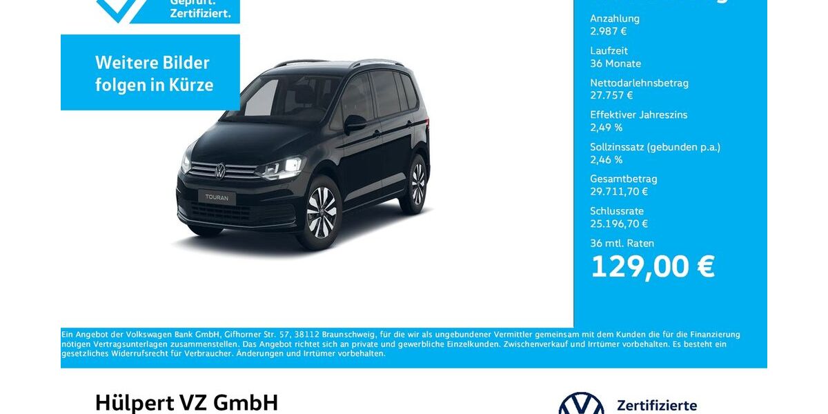 VW Touran 16.300 km 30.744 &euro; Dortmund 44141