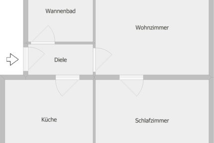 ~ Frisch renoviert mit modernem Bad und Küche ~ zimmer