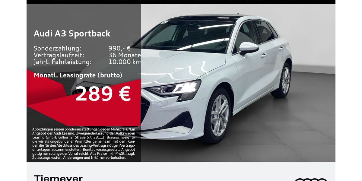 Audi A3 6.927 km 32.590 &euro; Bochum 44809