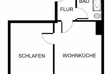 Demnächst frei! 2-Zimmer-Wohnung in Gelsenkirchen Hassel 2.5 zimmer