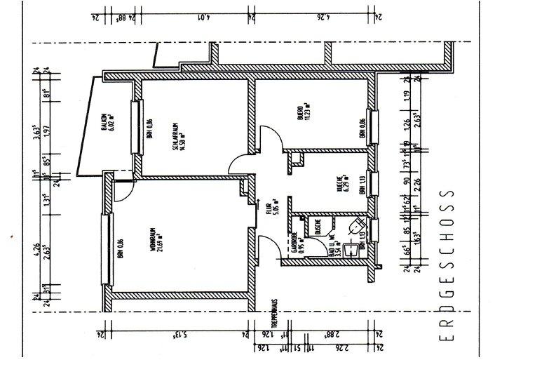 Erdgeschoßwohnung Essen Stadtbezirk VIII - 3.5 Zimmer, 63 m&sup2;, 179.000&euro; | Angebot:27425937