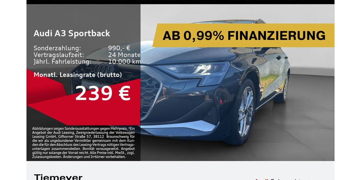 Audi A3 9.178 km 27.980 &euro; Oberhausen 46047