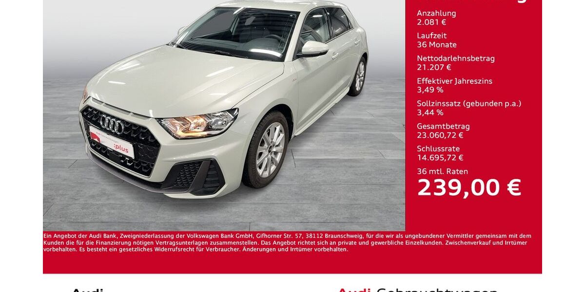 Audi A1 7.942 km 22.988 &euro; Dortmund 44143