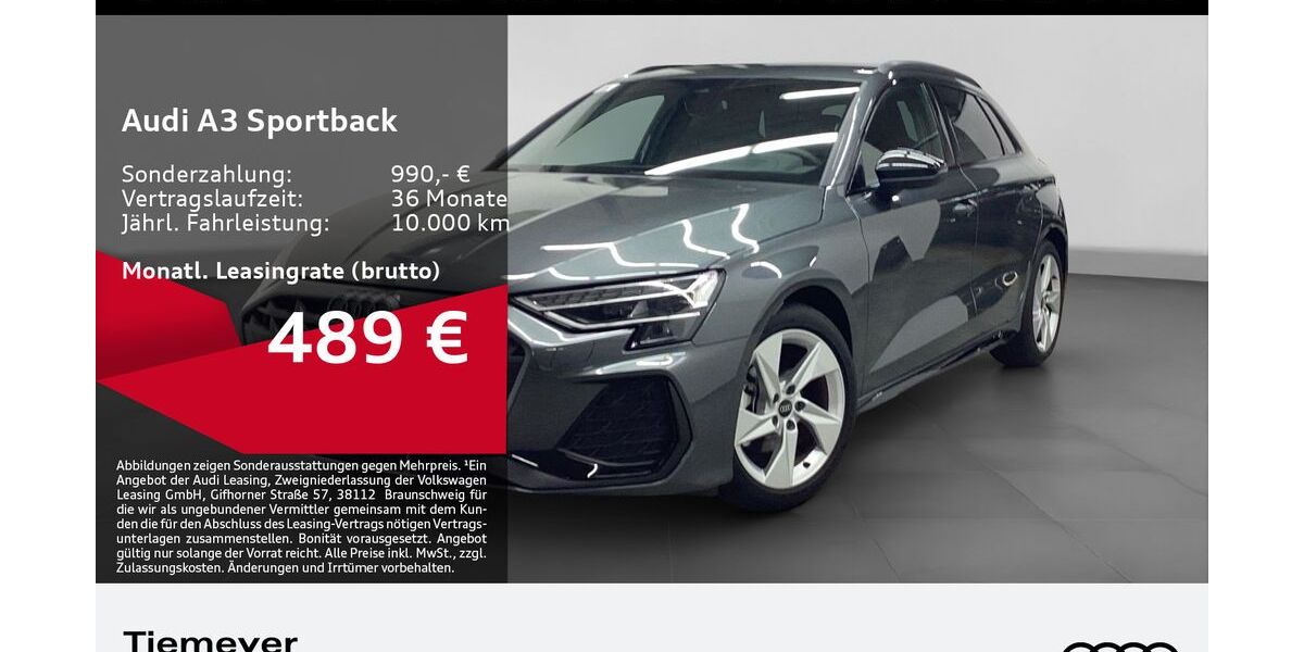 Audi A3 1.974 km 35.490 &euro; Bochum 44809