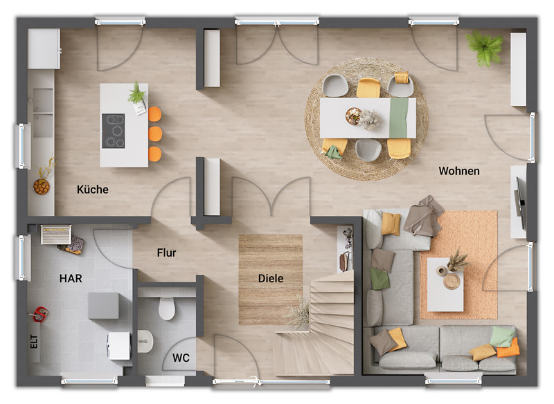 Mehrfamilienhaus, Wohnhaus Witten Rüdinghausen - 5 Zimmer, 142 m&sup2;, 491.740&euro; | Angebot:24776266