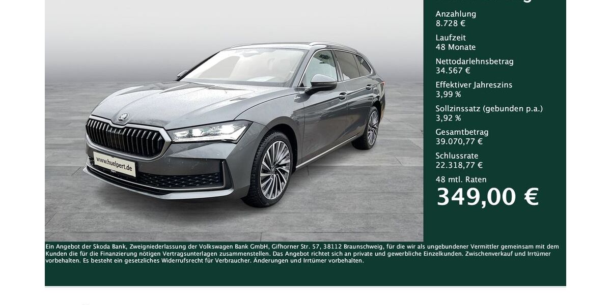Skoda Superb 4.029 km 43.207 &euro; Dortmund 44269