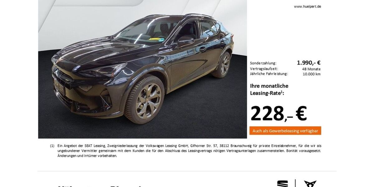 Cupra Formentor 17.229 km 32.148 &euro; Dortmund 44269