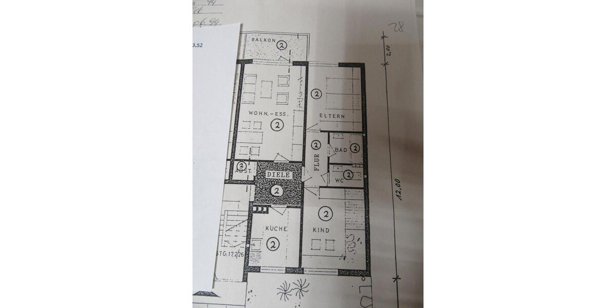 Erdgeschoßwohnung Castrop-Rauxel Deinighausen - 3 Zimmer, 72 m&sup2;, 159.000&euro; | Angebot:26442094