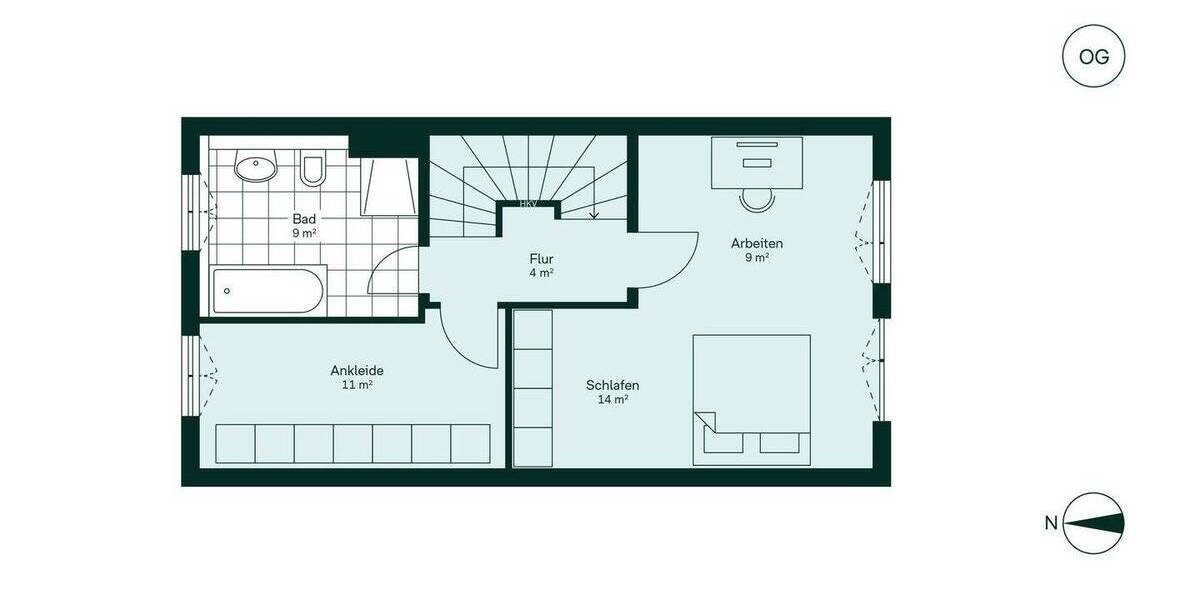 Reihenmittelhaus Heiligenhaus Mitte - 4 Zimmer, 133 m&sup2;, 579.900&euro; | Angebot:25678777