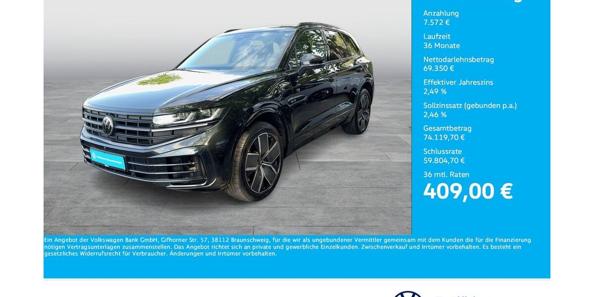 VW Touareg 9.459 km 75.888 &euro; Dortmund 44379