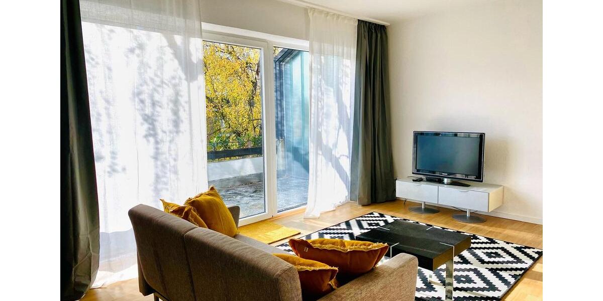 Stilvolles Apartment komplett möbliert mit eigenem Stellplatz vor den Toren Düsseldorfs 1 zimmer