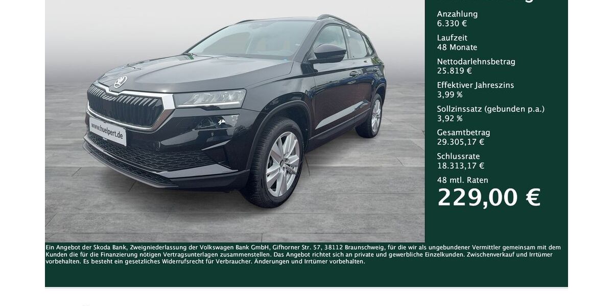Skoda Karoq 6.607 km 29.977 &euro; Dortmund 44309