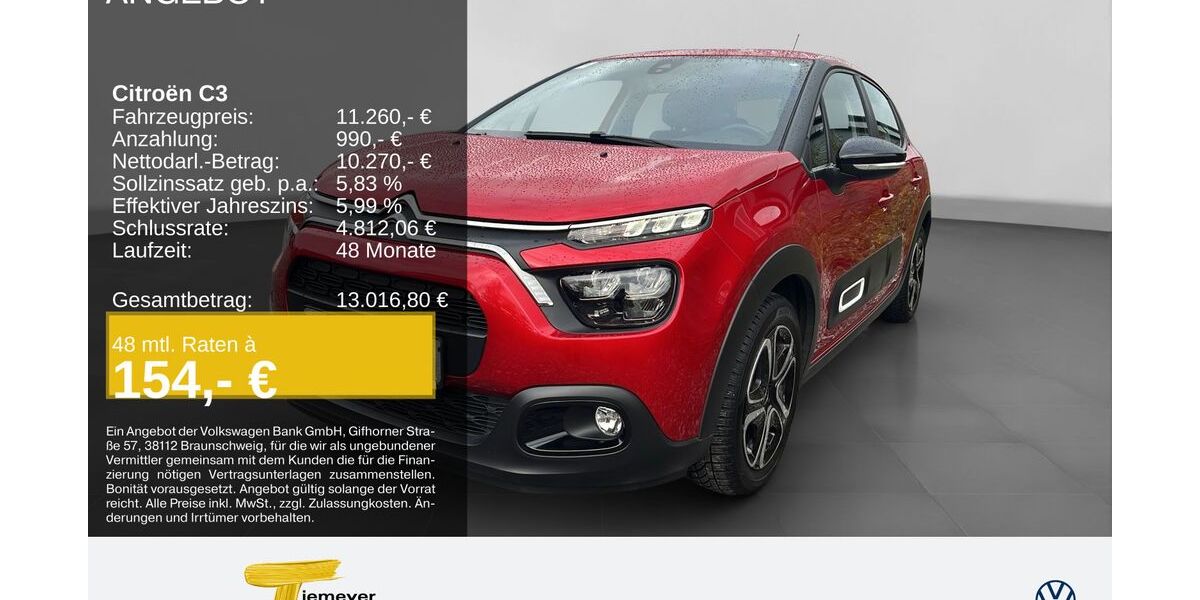 Citroen C3 45.103 km 10.160 &euro; Recklinghausen 45663