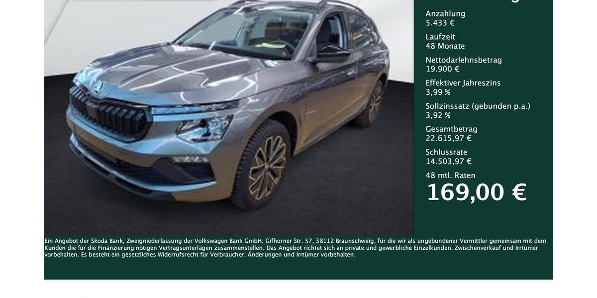 Skoda Kamiq 15.825 km 25.333 &euro; Dortmund 44309