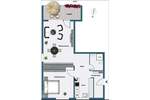 Etagenwohnung Dortmund Wichlinghofen - 2 Zimmer, 68 m&sup2;, 840&euro; | Angebot:25879644