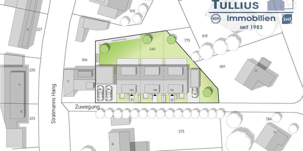 Reihenendhaus Essen Gerschede - 6 Zimmer, 151 m&sup2;, 665.000&euro; | Angebot:24505033