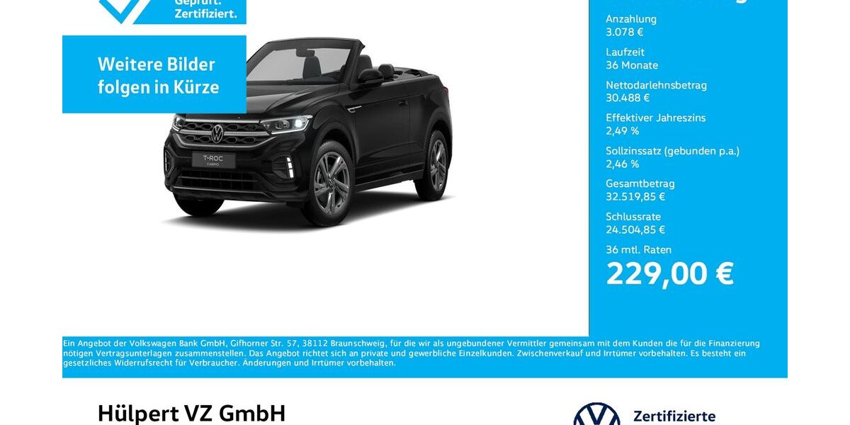 VW T-Roc 11.559 km 33.433 &euro; Dortmund 44379
