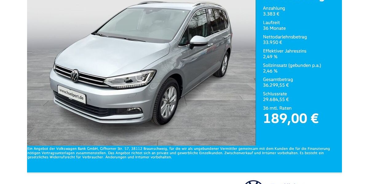 VW Touran 6.225 km 36.477 &euro; Dortmund 44379