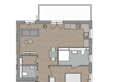 Exkusive 2 Zimmer Etagenwohnung zur Miete-Erstbezug 2 zimmer