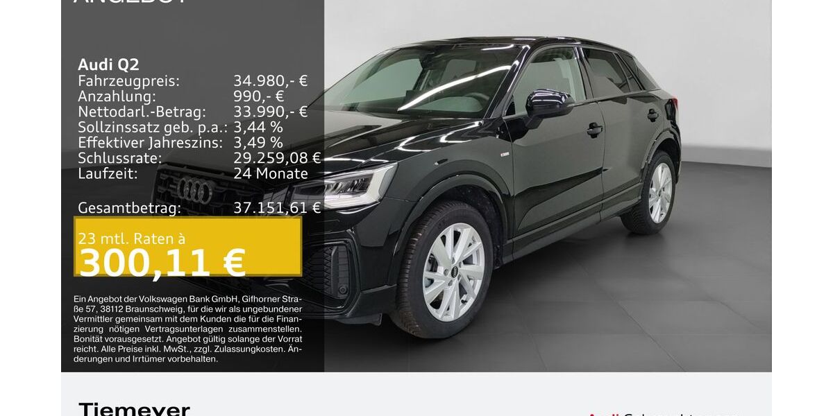 Audi Q2 27.213 km 31.290 &euro; Bochum 44809